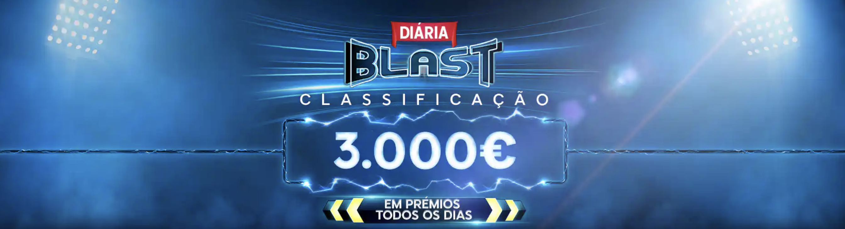 Classificação BLAST 888Poker | Joga por uma Parte de 3.000€ Diários!