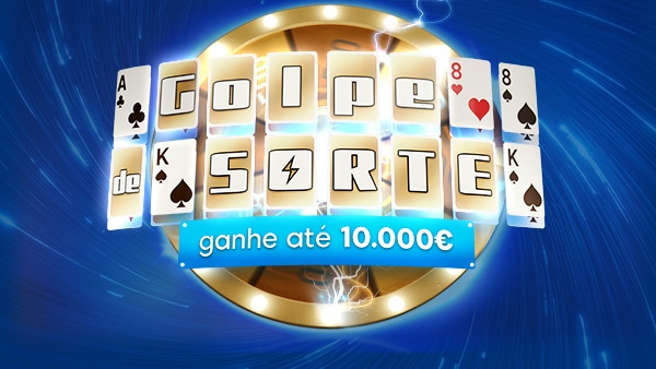 Golpe de Sorte 888Poker | Joga GRÁTIS e Ganha Prémios Extra!