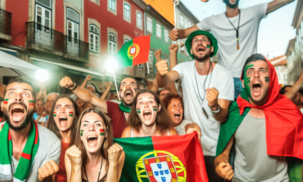 Portugal Celebra a Vitória na Liga das Nações da UEFA com Entusiasmo.